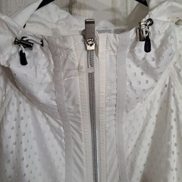 Athleta WindBreaker Jacket Zip Jacket with hood NEW - Picture 9 of 11